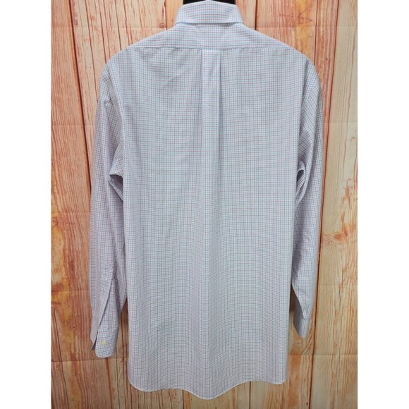 Brooks Brothers Mens Regent Non-Iron Button-Down Shirt 16.5-34 - Large - Picture 2 of 6